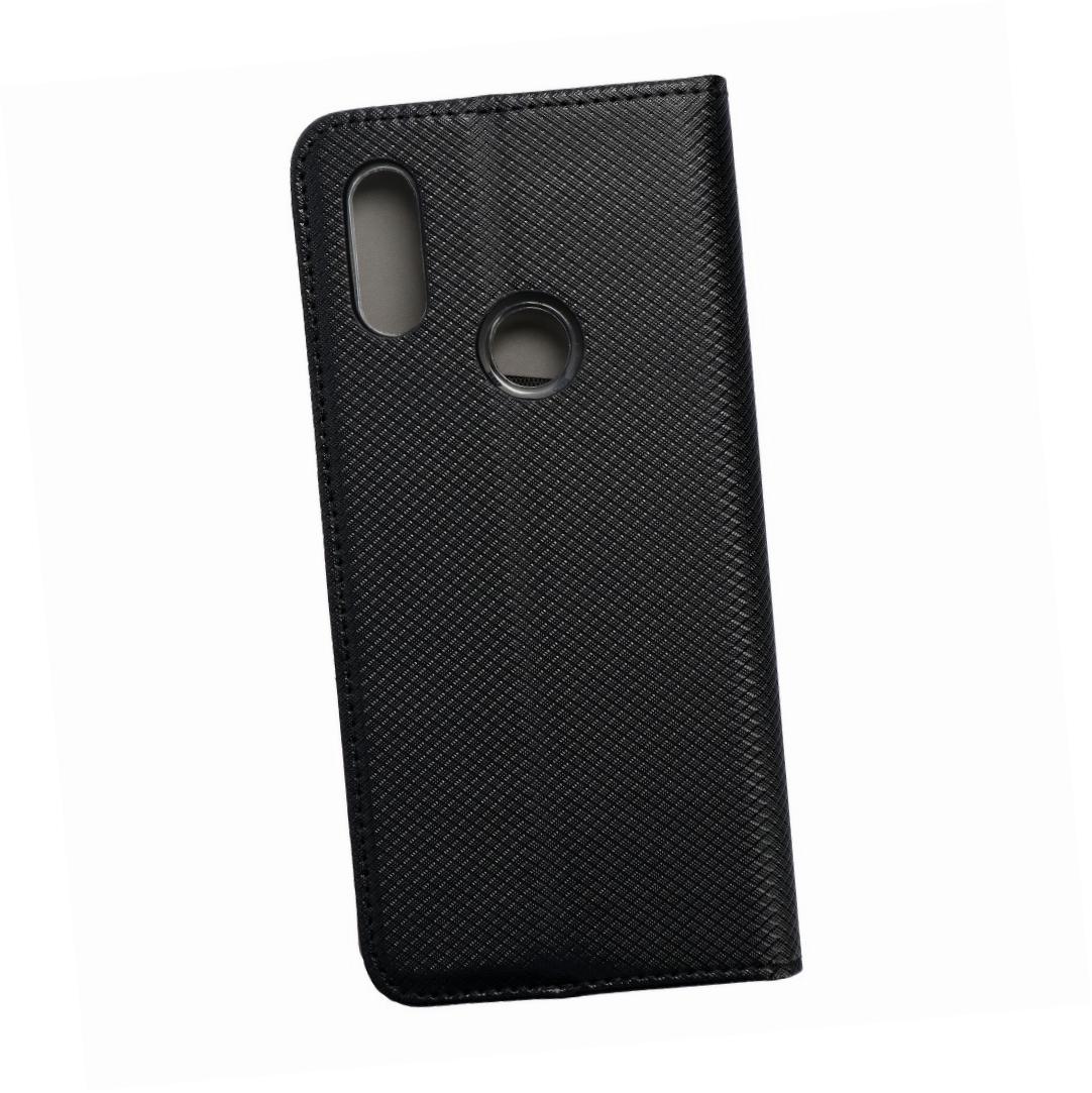 Etui zamykane z klapk� i magnesem Smart Magnet czarny Xiaomi Redmi 7