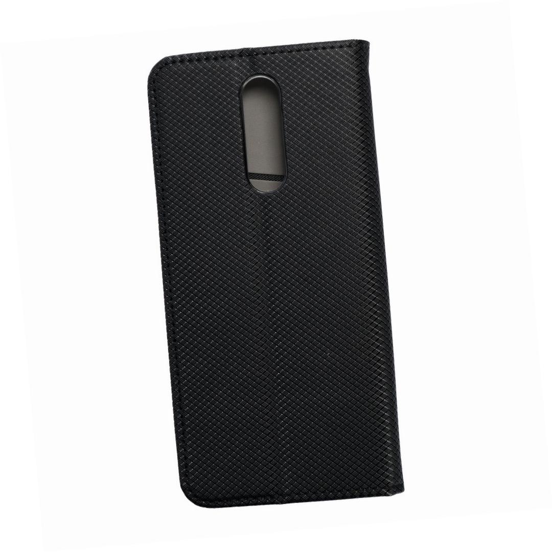 Etui zamykane z klapk� i magnesem Smart Magnet czarny Xiaomi Redmi 8