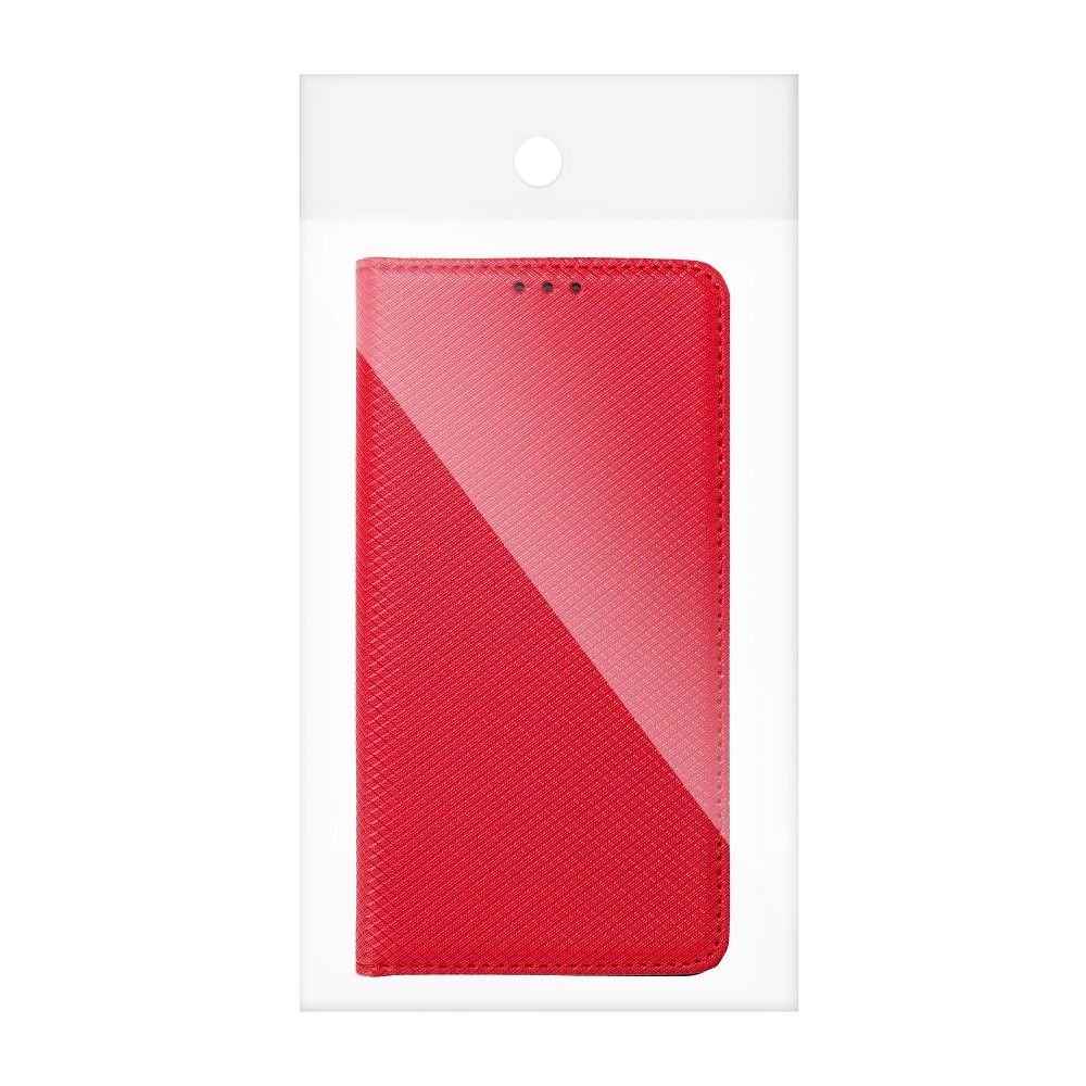 Etui zamykane z klapk i magnesem Smart Magnet czerwony Apple iPhone 12 / 7