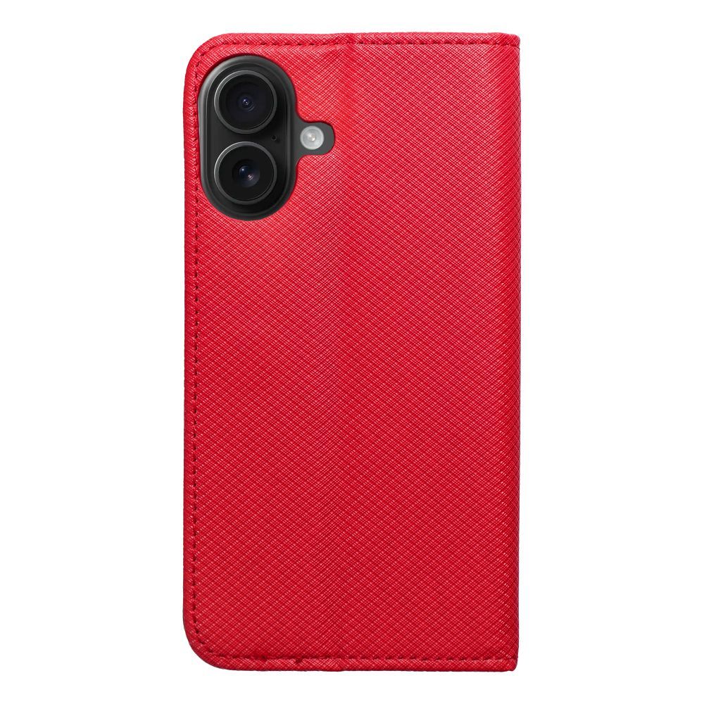 Pokrowiec Smart Magnet Book czerwony Apple iPhone 16 / 7 Pokrowiec Smart Magnet Book czerwony Apple iPhone 16 / 7