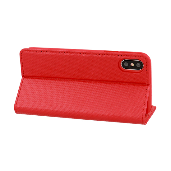 Etui zamykane z klapk i magnesem Smart Magnet czerwony Apple iPhone 6 / 5