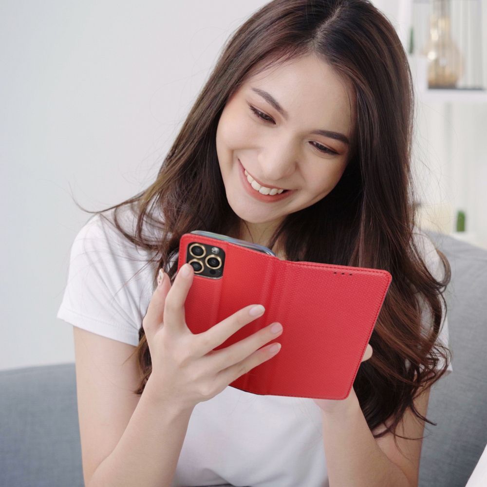 Pokrowiec Smart Magnet Book czerwony Huawei Nova 10 SE / 3