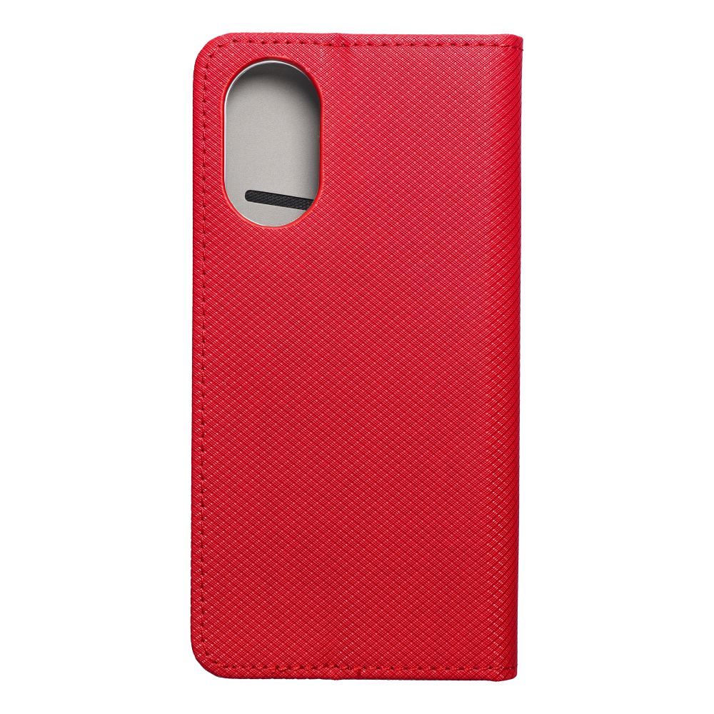Pokrowiec Smart Magnet Book czerwony Oppo A38 / 7 Pokrowiec Smart Magnet Book czerwony Oppo A38 / 7