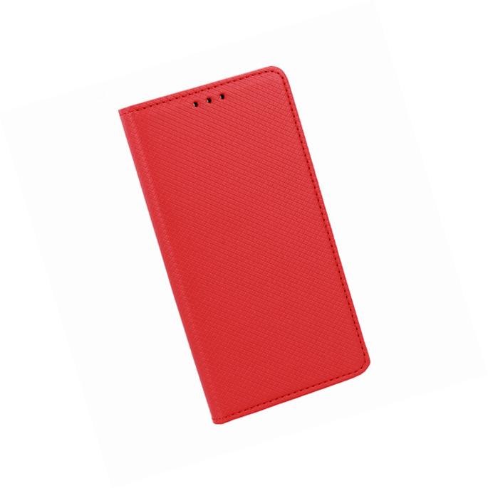 Etui zamykane z klapk� i magnesem Smart Magnet czerwony Samsung Galaxy i5700 (Spica, Portal, Lite)