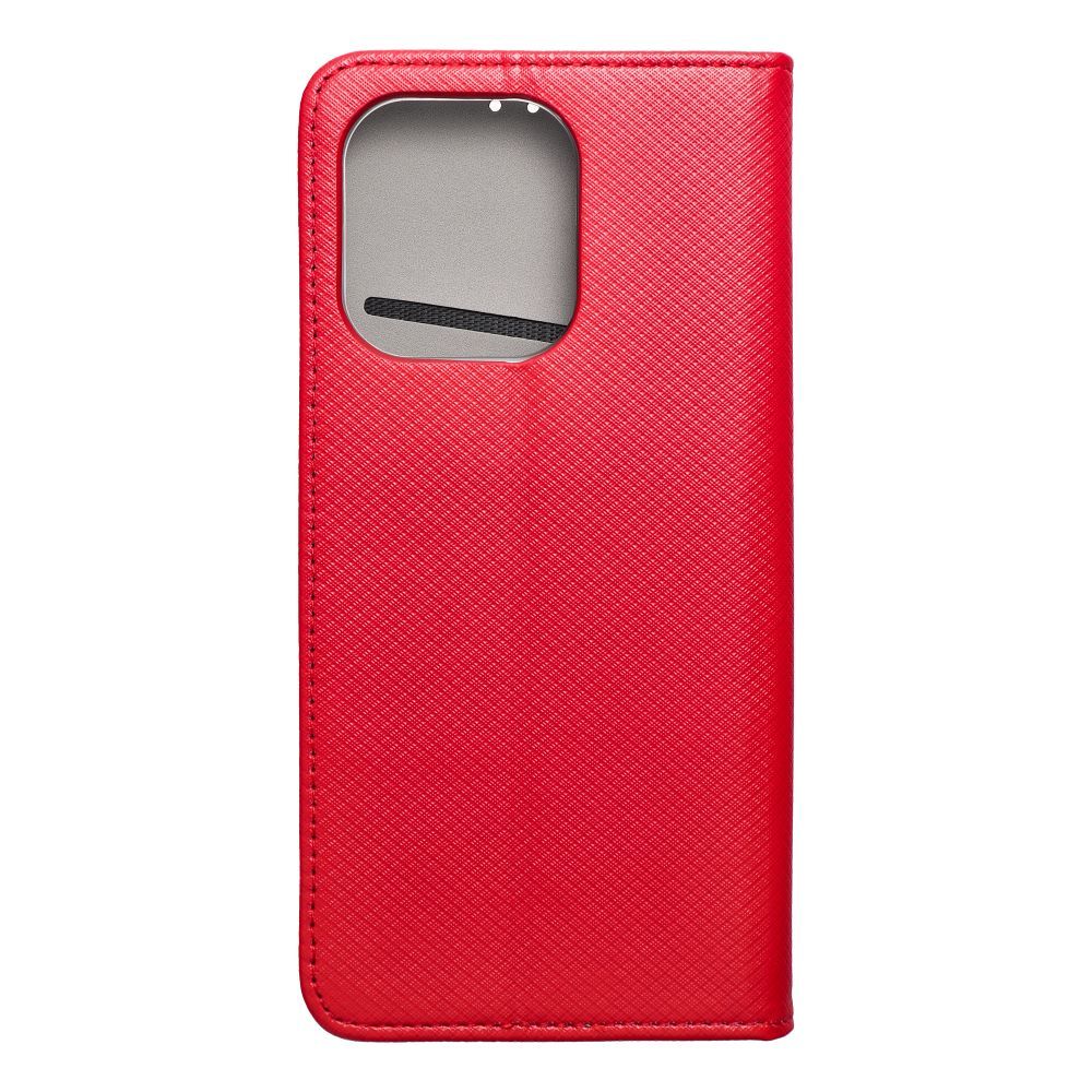Pokrowiec Smart Magnet Book czerwony Xiaomi Redmi Note 13 / 7 Pokrowiec Smart Magnet Book czerwony Xiaomi Redmi Note 13 / 7