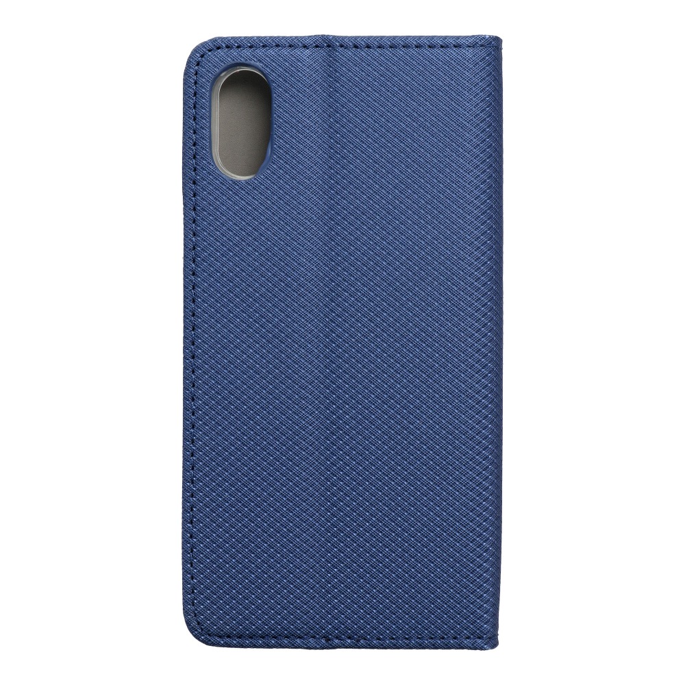 Pokrowiec Smart Magnet Book granatowy Apple iPhone X Pokrowiec Smart Magnet Book granatowy Apple iPhone X