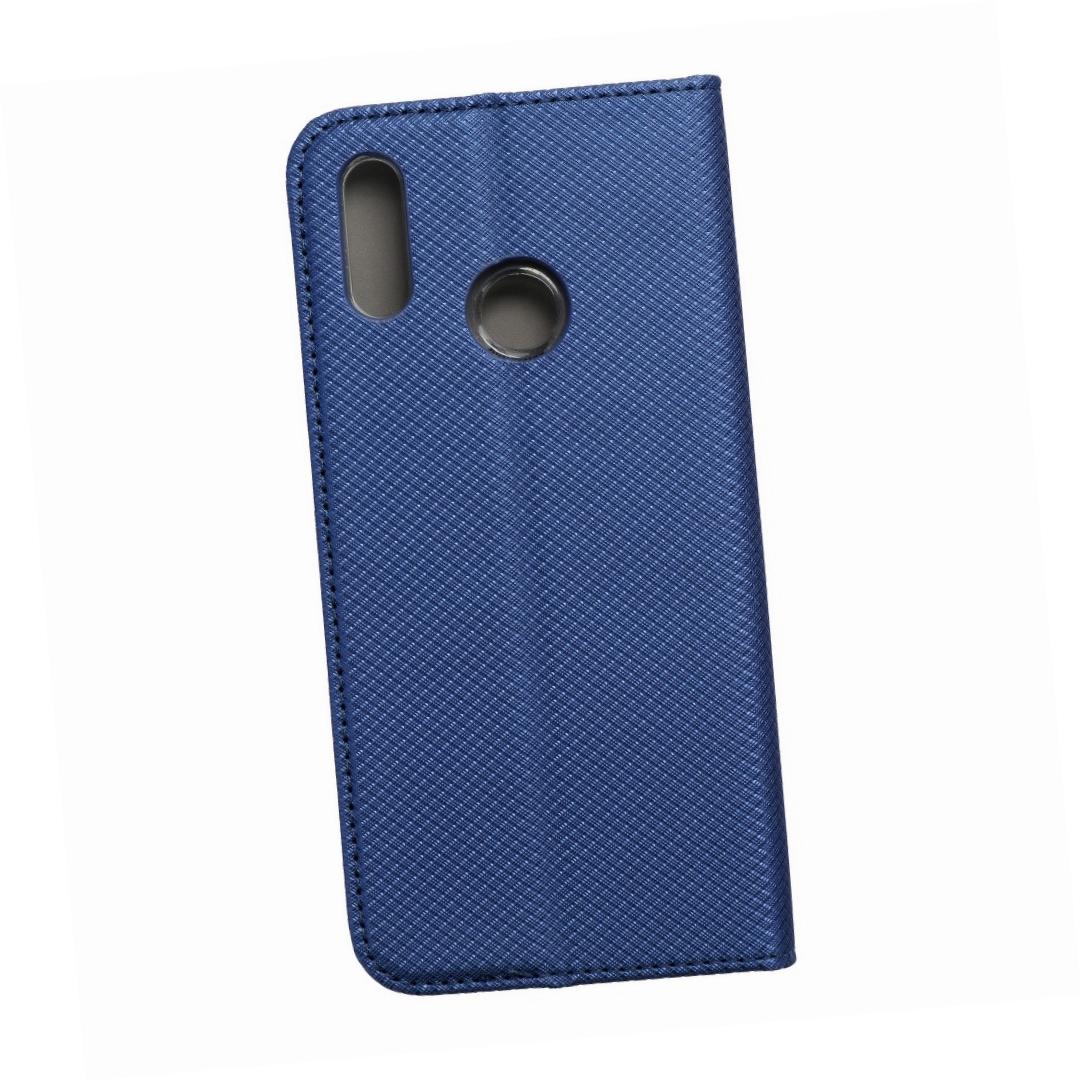 Etui zamykane z klapk� i magnesem Smart Magnet granatowy Huawei P Smart 2019