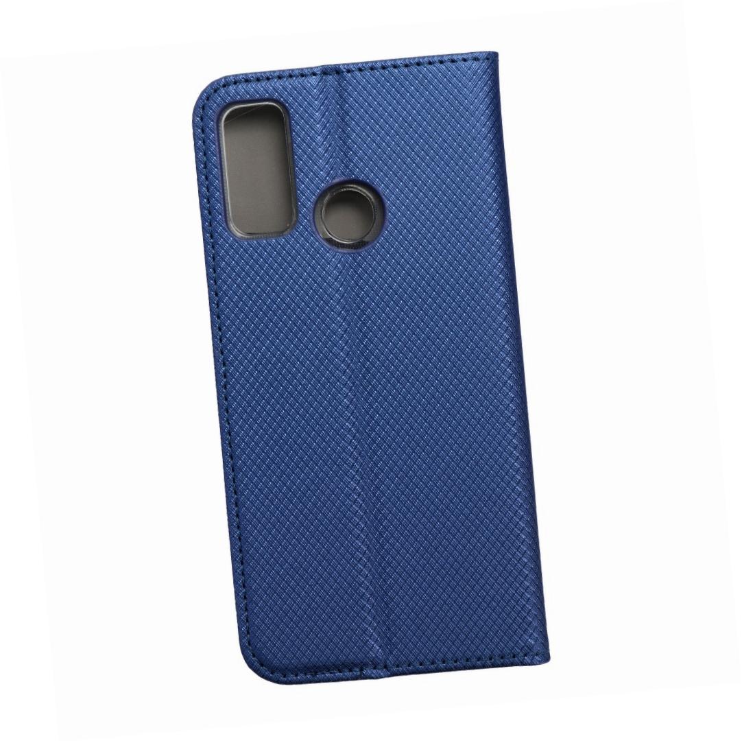 Etui zamykane z klapk� i magnesem Smart Magnet granatowy Huawei P Smart 2020