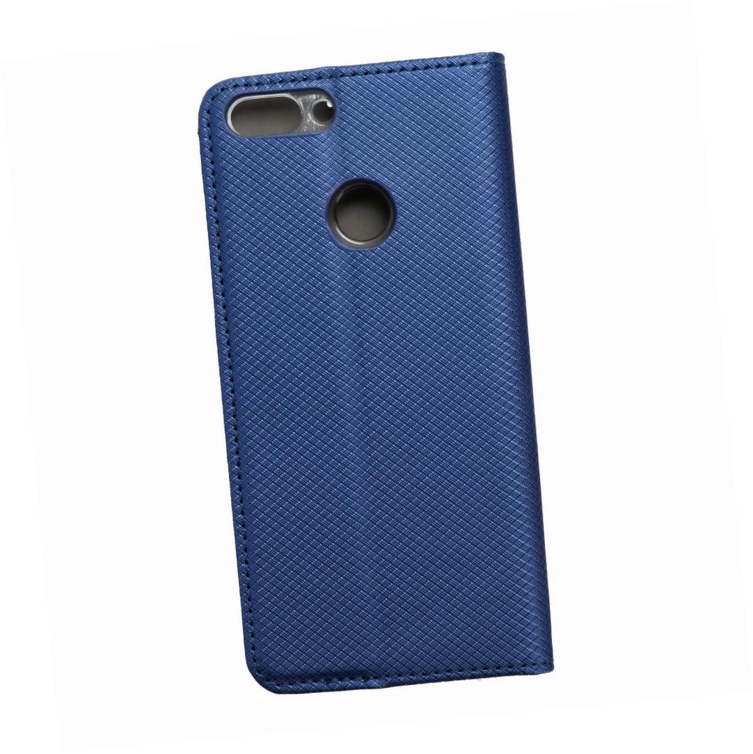 Etui zamykane z klapką i magnesem Smart Magnet granatowy Huawei P Smart Etui zamykane z klapką i magnesem Smart Magnet granatowy Huawei P Smart