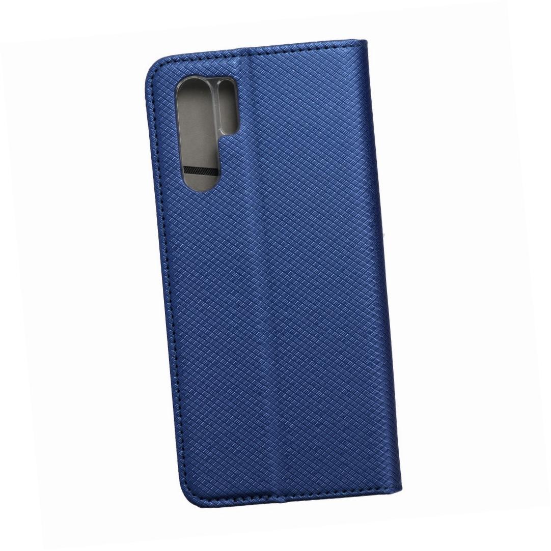 Etui zamykane z klapk� i magnesem Smart Magnet granatowy Huawei P30 Pro