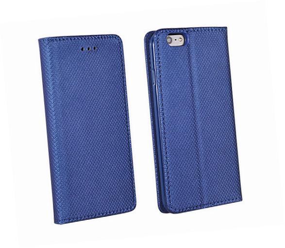 Etui zamykane z klapką i magnesem Smart Magnet granatowy Huawei P8 Lite Etui zamykane z klapką i magnesem Smart Magnet granatowy Huawei P8 Lite