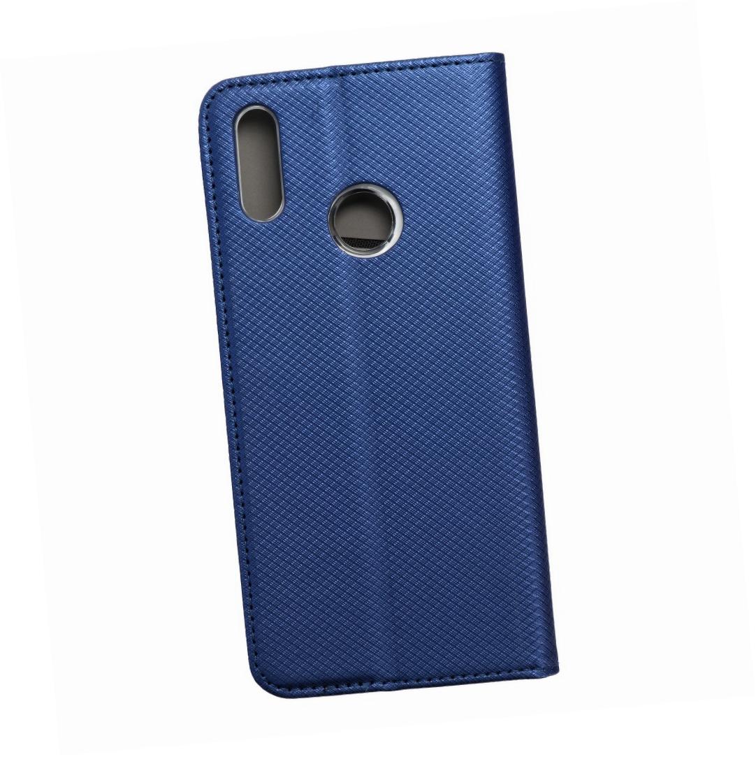 Etui zamykane z klapk� i magnesem Smart Magnet granatowy Huawei Y7 (2019)