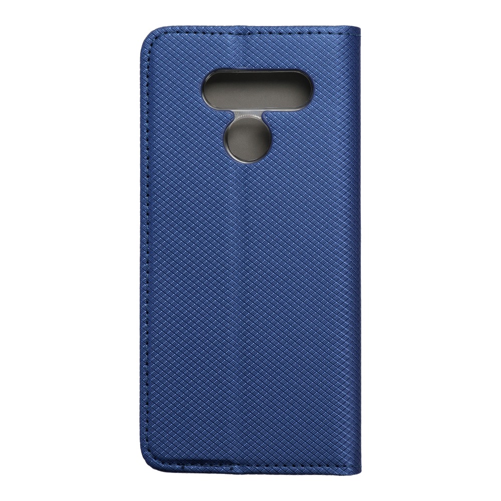 Pokrowiec Smart Magnet Book granatowy LG Q60