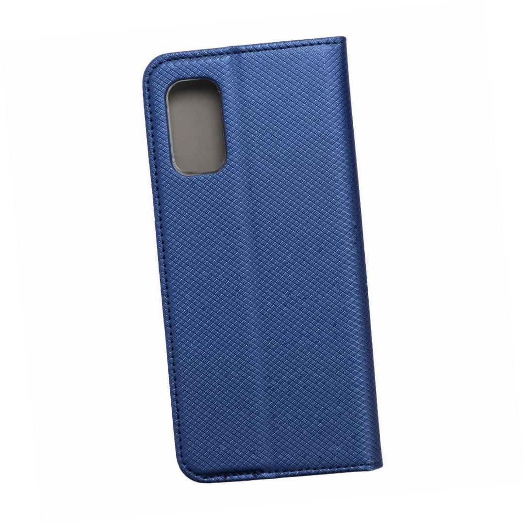 Etui zamykane z klapk� i magnesem Smart Magnet granatowy Realme X7 5G