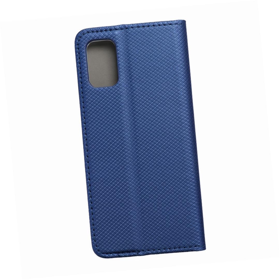 Etui zamykane z klapk� i magnesem Smart Magnet granatowy Samsung Galaxy A41