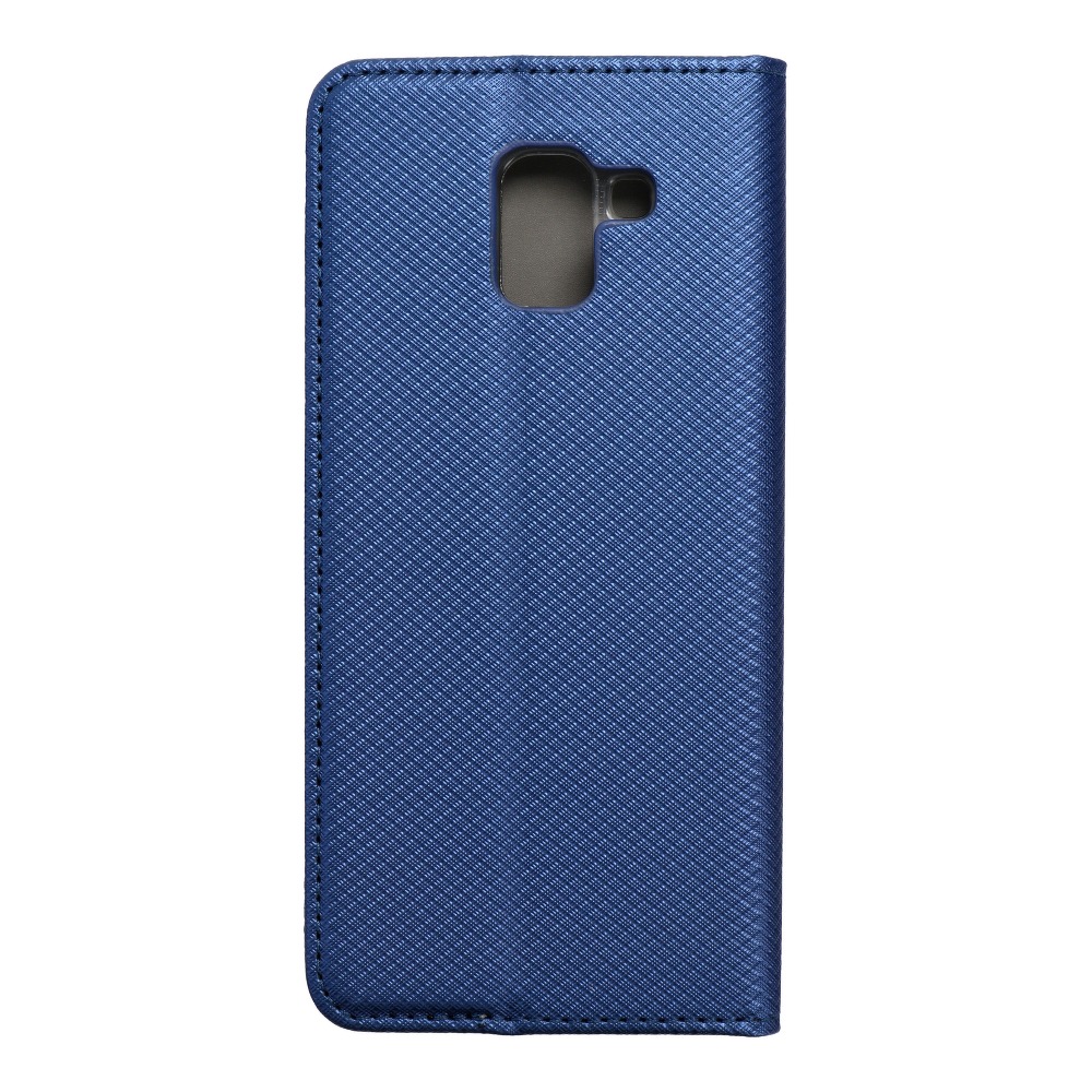 Pokrowiec Smart Magnet Book granatowy Samsung Galaxy J6 (2018)