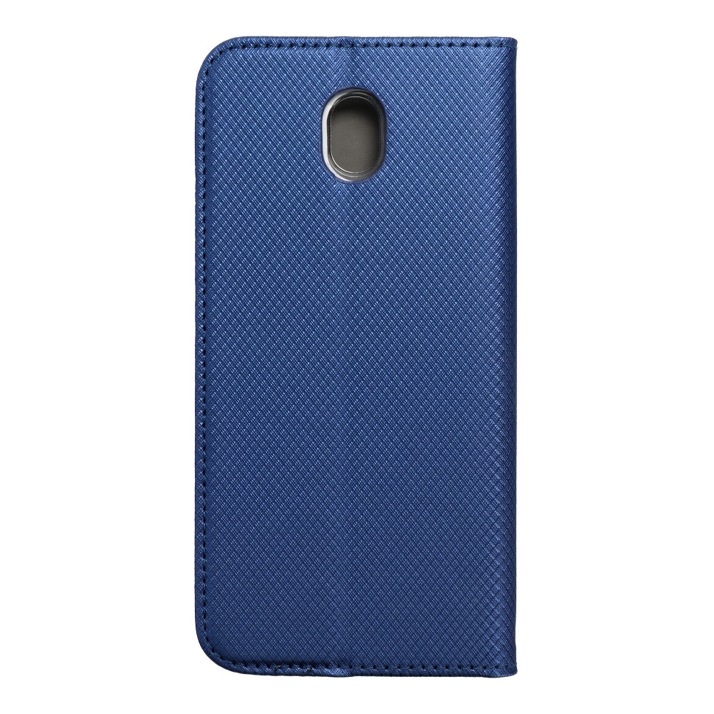 Etui zamykane z klapk� i magnesem Smart Magnet granatowy Samsung Galaxy J7 (2017) / 2