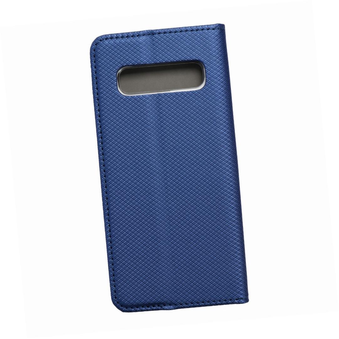 Etui zamykane z klapk� i magnesem Smart Magnet granatowy Samsung Galaxy S10