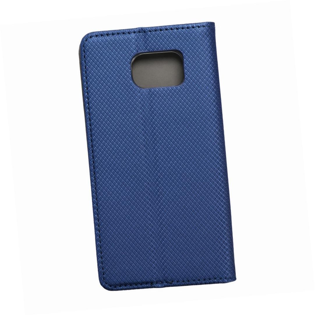 Etui zamykane z klapk� i magnesem Smart Magnet granatowy Samsung Galaxy S6