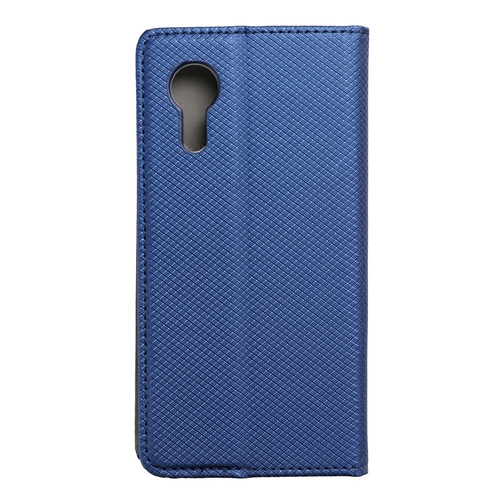 Etui zamykane z klapk� i magnesem Smart Magnet granatowy Samsung Galaxy Xcover 5 / 2