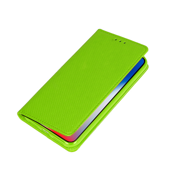 Pokrowiec Smart Magnet Book limonkowy Samsung Galaxy A20 / 6