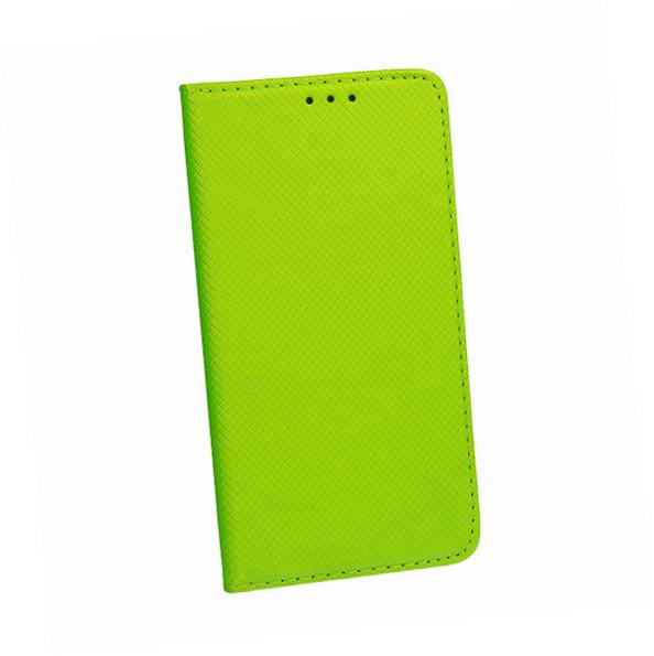 Etui zamykane z klapk� i magnesem Smart Magnet limonkowy Sony Xperia 10 Plus