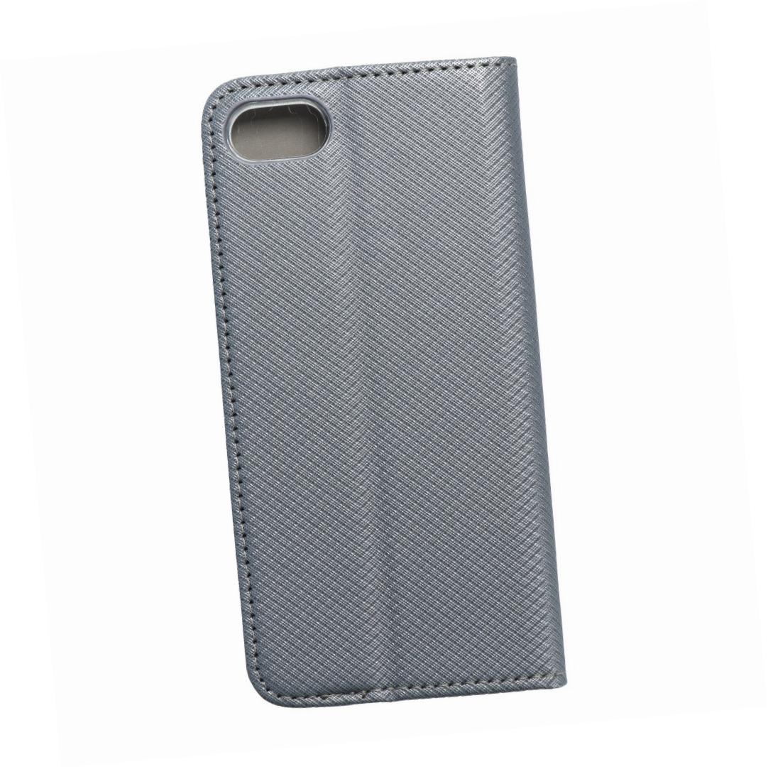 Etui zamykane z klapk� i magnesem Smart Magnet szary Apple iPhone 8