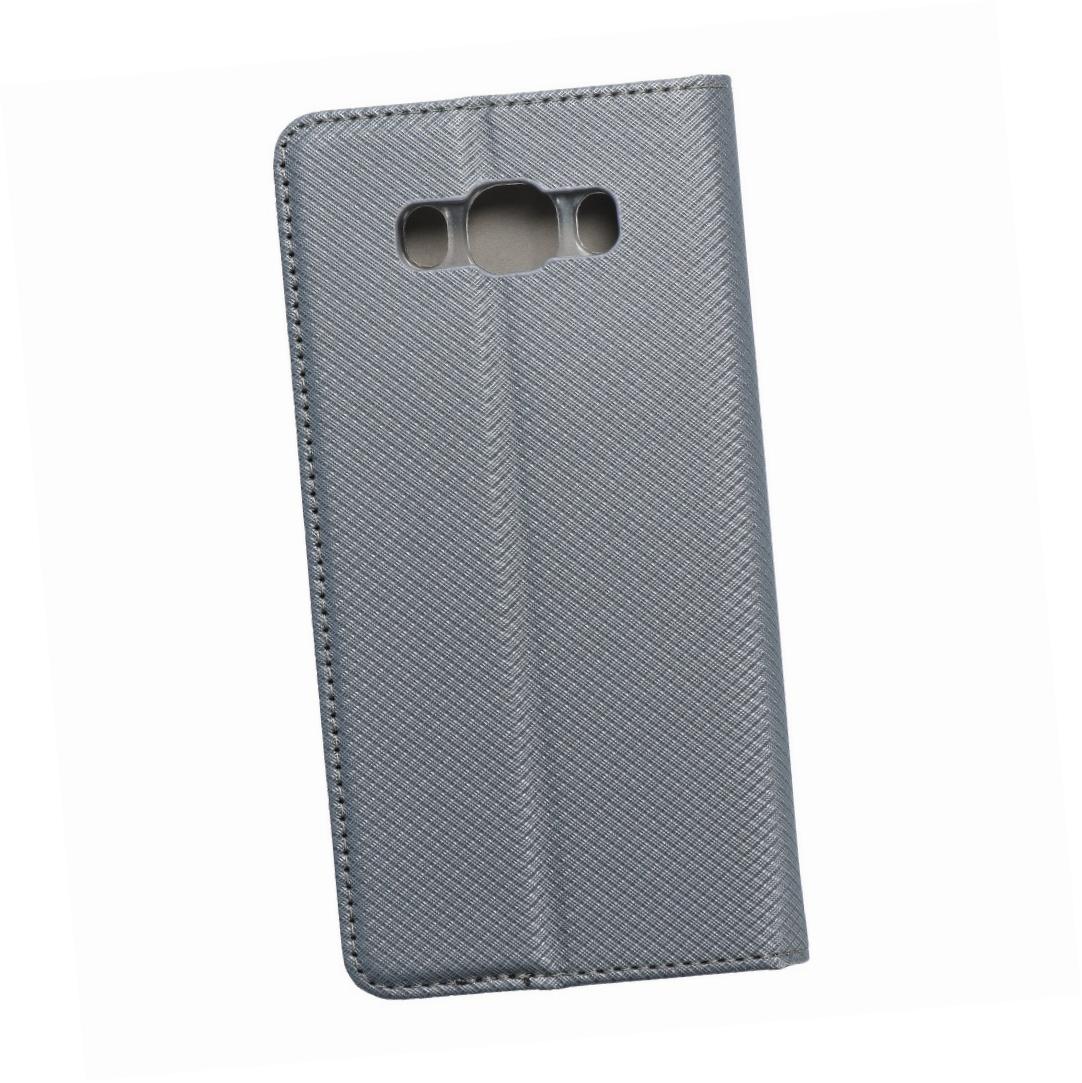 Etui zamykane z klapk� i magnesem Smart Magnet szary Samsung Galaxy J7 2016