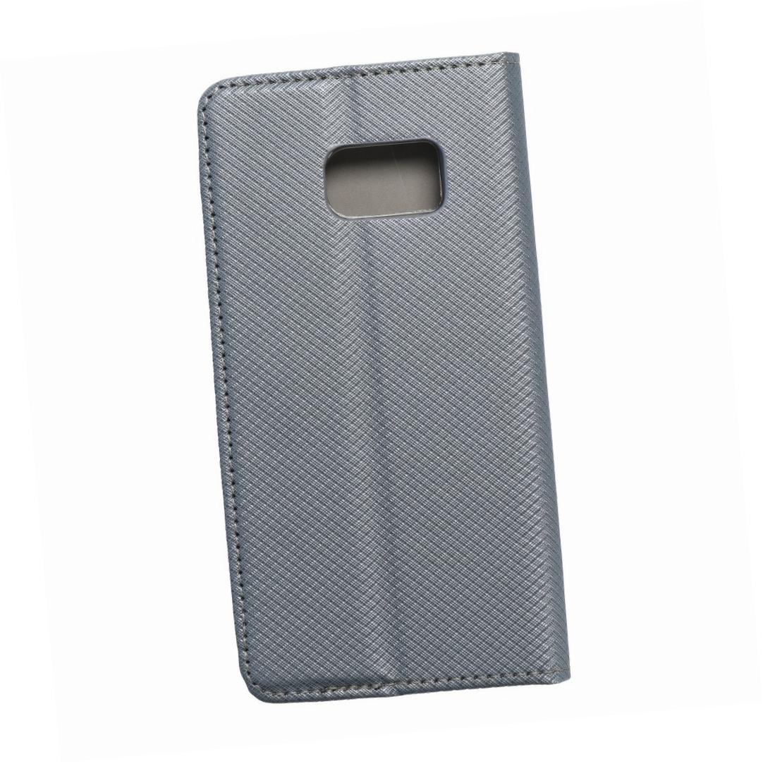 Etui zamykane z klapk� i magnesem Smart Magnet szary Samsung Galaxy S7 G930