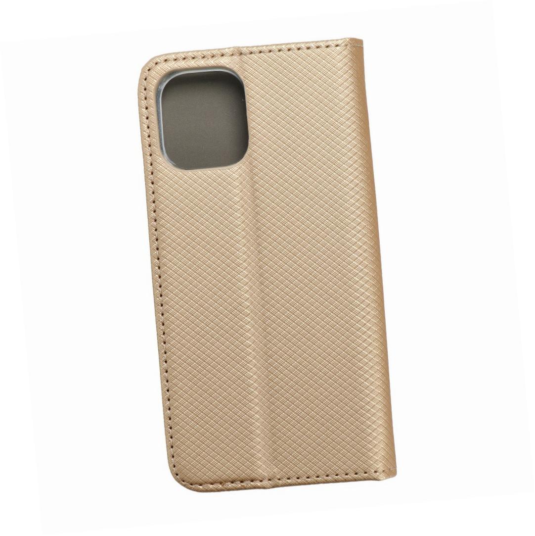 Etui zamykane z klapk� i magnesem Smart Magnet z�oty Apple iPhone 12 Mini