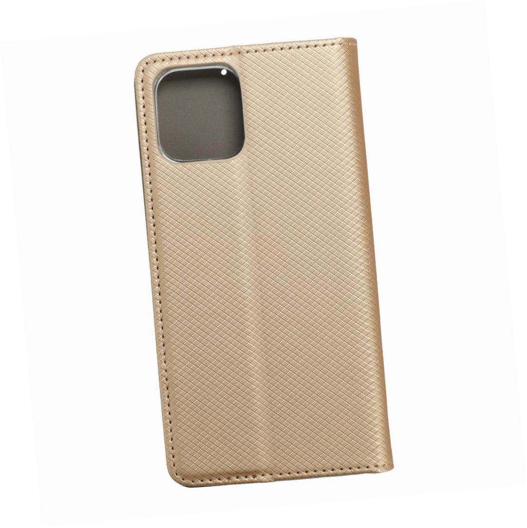 Etui zamykane z klapką i magnesem Smart Magnet złoty Apple iPhone 12 Pro Etui zamykane z klapką i magnesem Smart Magnet złoty Apple iPhone 12 Pro