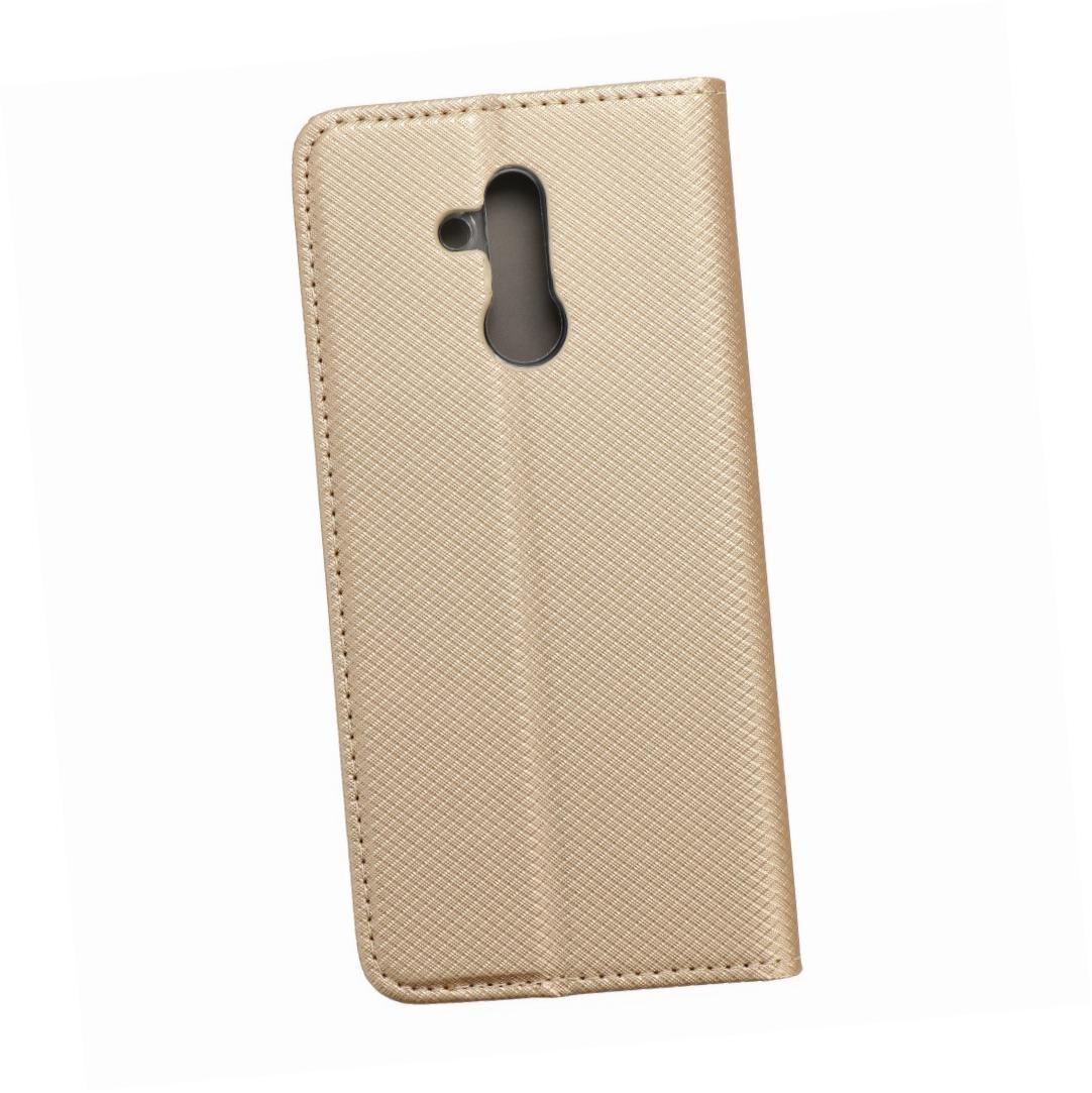 Etui zamykane z klapką i magnesem Smart Magnet złoty Huawei Mate 20 Lite Etui zamykane z klapką i magnesem Smart Magnet złoty Huawei Mate 20 Lite