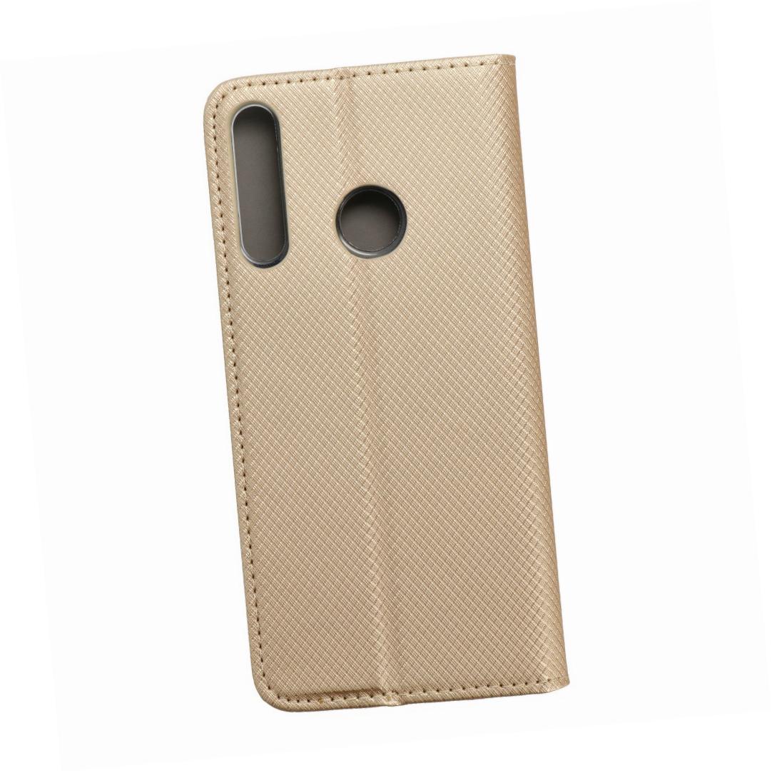 Etui zamykane z klapką i magnesem Smart Magnet złoty Huawei P40 Lite E Etui zamykane z klapką i magnesem Smart Magnet złoty Huawei P40 Lite E