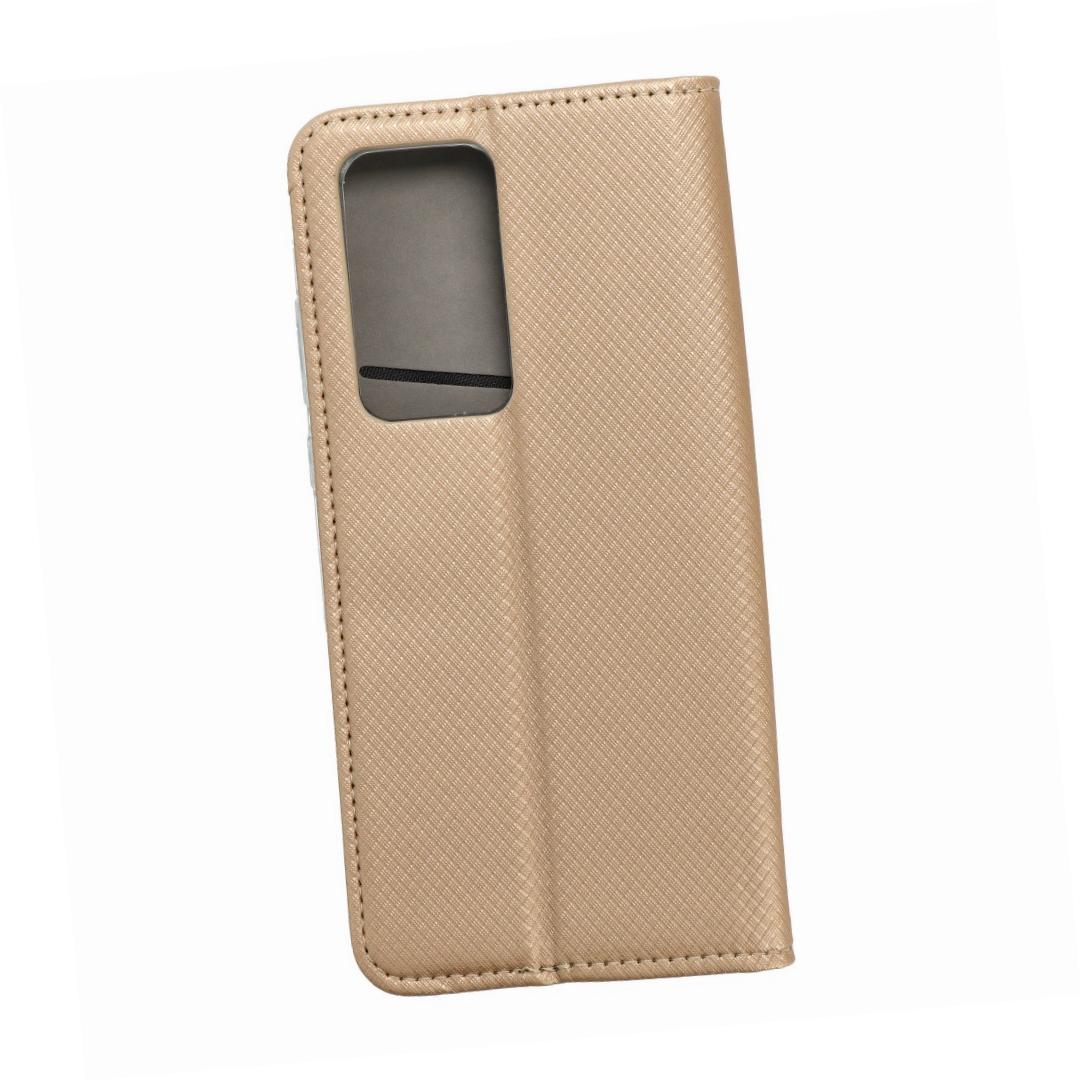 Etui zamykane z klapką i magnesem Smart Magnet złoty Huawei P40 Pro Etui zamykane z klapką i magnesem Smart Magnet złoty Huawei P40 Pro