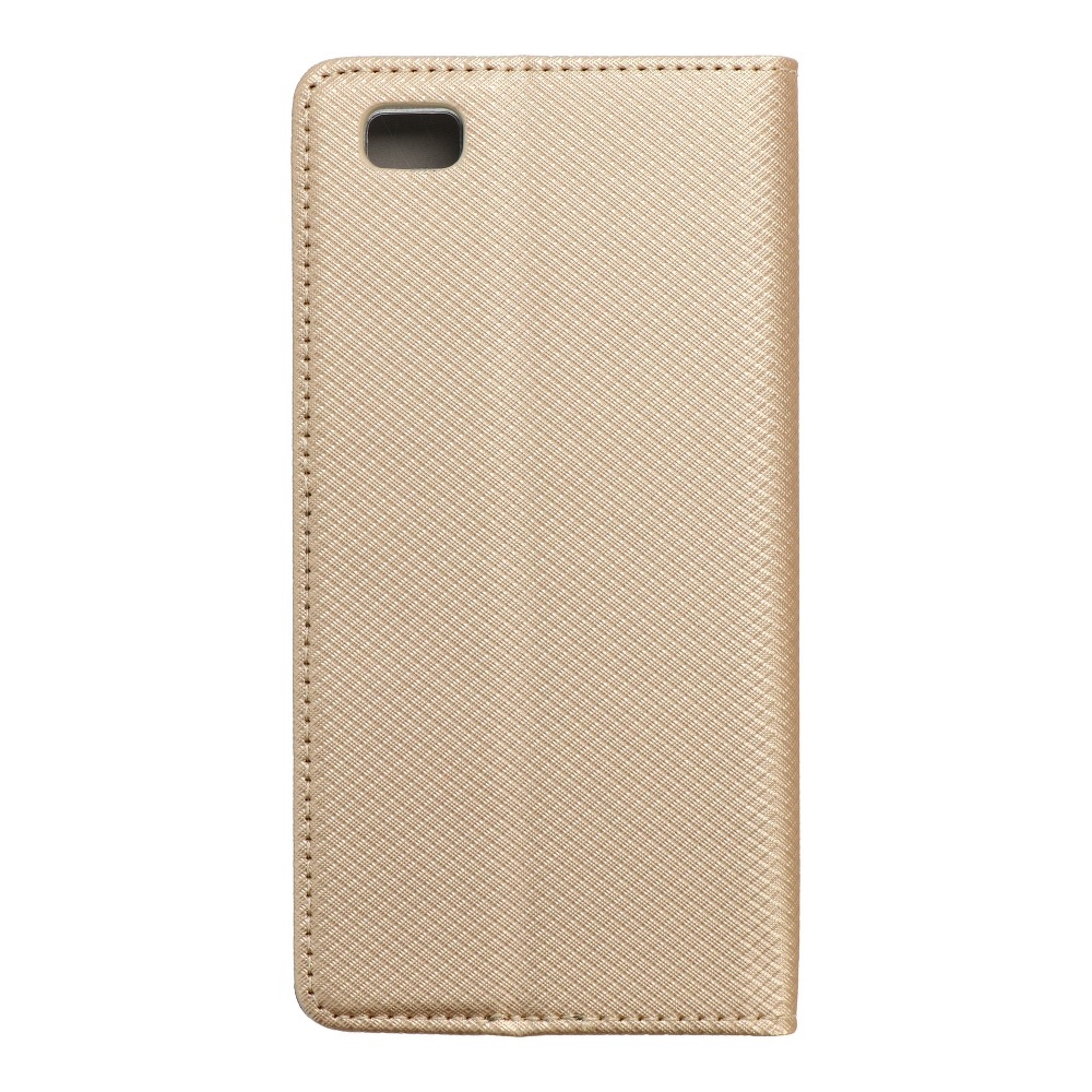 Pokrowiec Smart Magnet Book z�oty Huawei P8 Lite