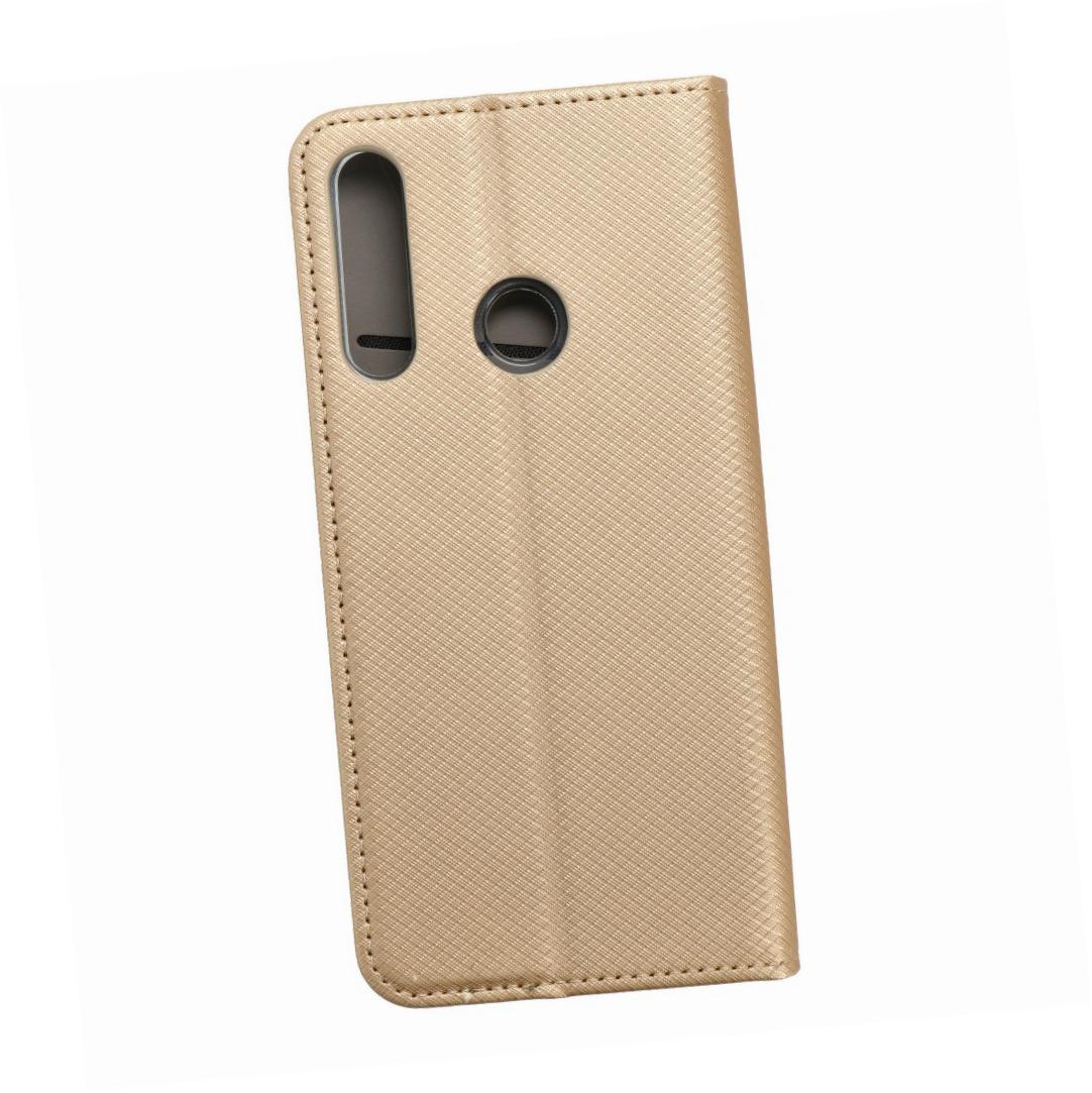 Etui zamykane z klapk� i magnesem Smart Magnet z�oty Huawei Y6P