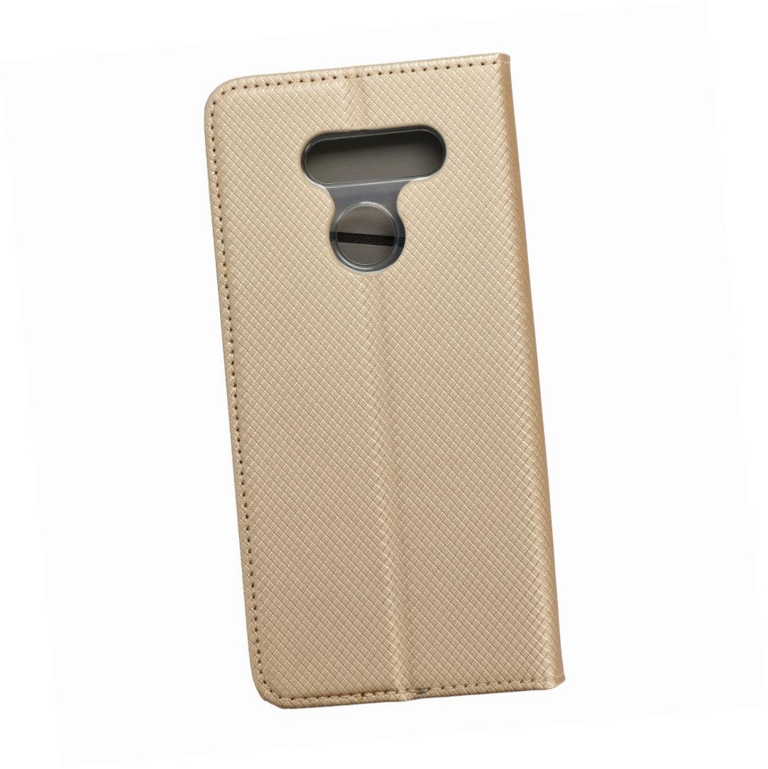 Etui zamykane z klapką i magnesem Smart Magnet złoty LG K50S Etui zamykane z klapką i magnesem Smart Magnet złoty LG K50S