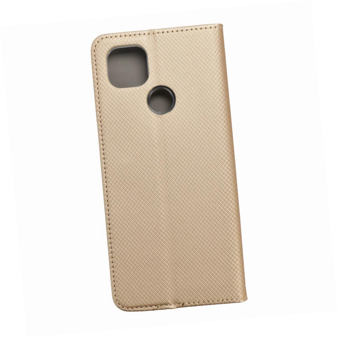 Etui zamykane z klapk� i magnesem Smart Magnet z�oty Motorola Moto G9 Power