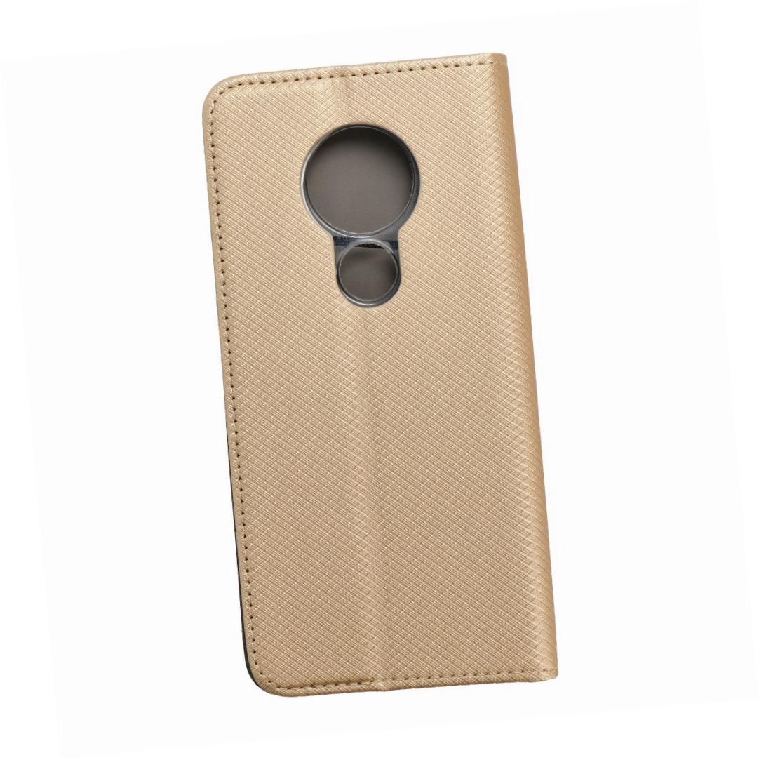 Etui zamykane z klapką i magnesem Smart Magnet złoty Nokia 6.2 Etui zamykane z klapką i magnesem Smart Magnet złoty Nokia 6.2
