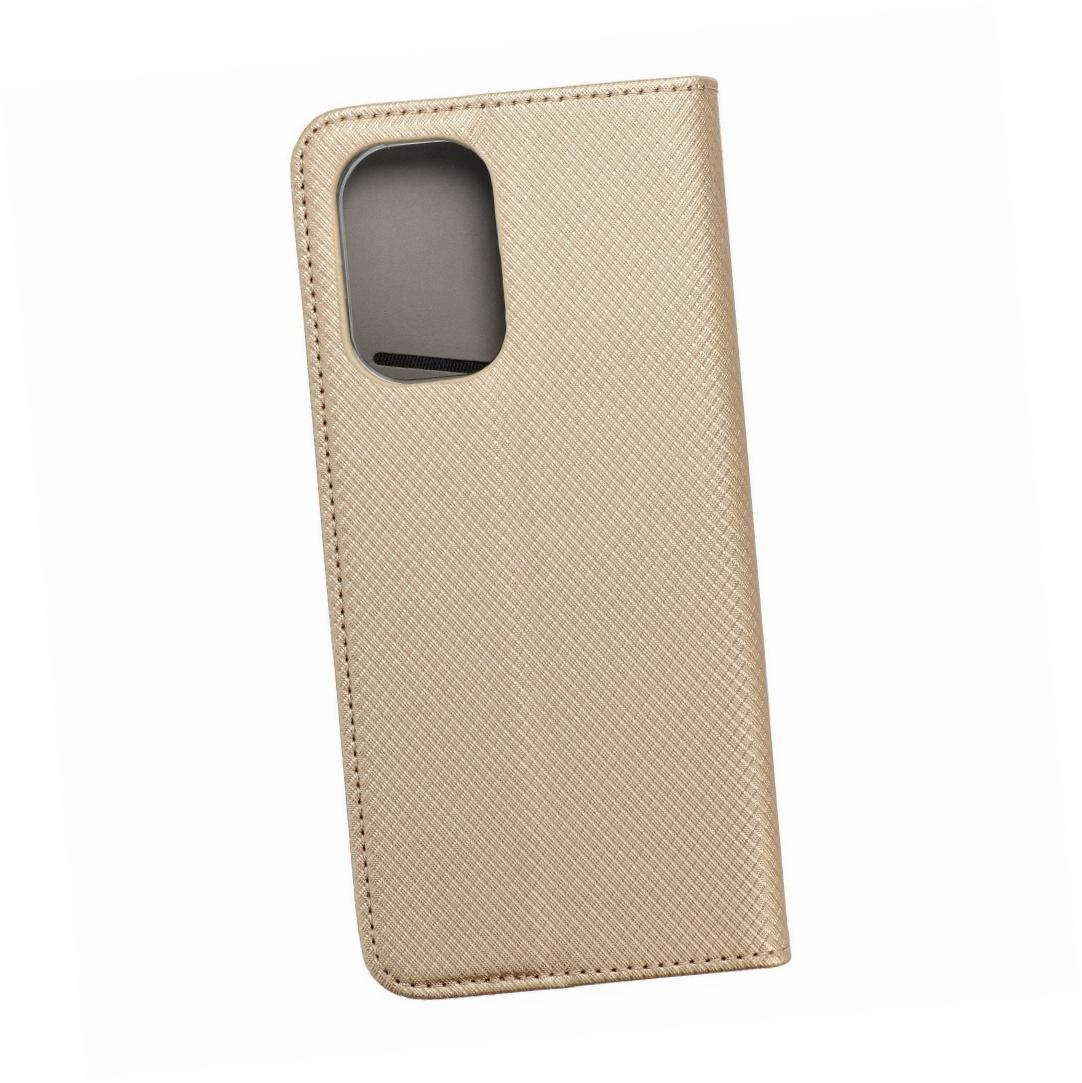 Etui zamykane z klapką i magnesem Smart Magnet złoty Poco F3 Pro Etui zamykane z klapką i magnesem Smart Magnet złoty Poco F3 Pro