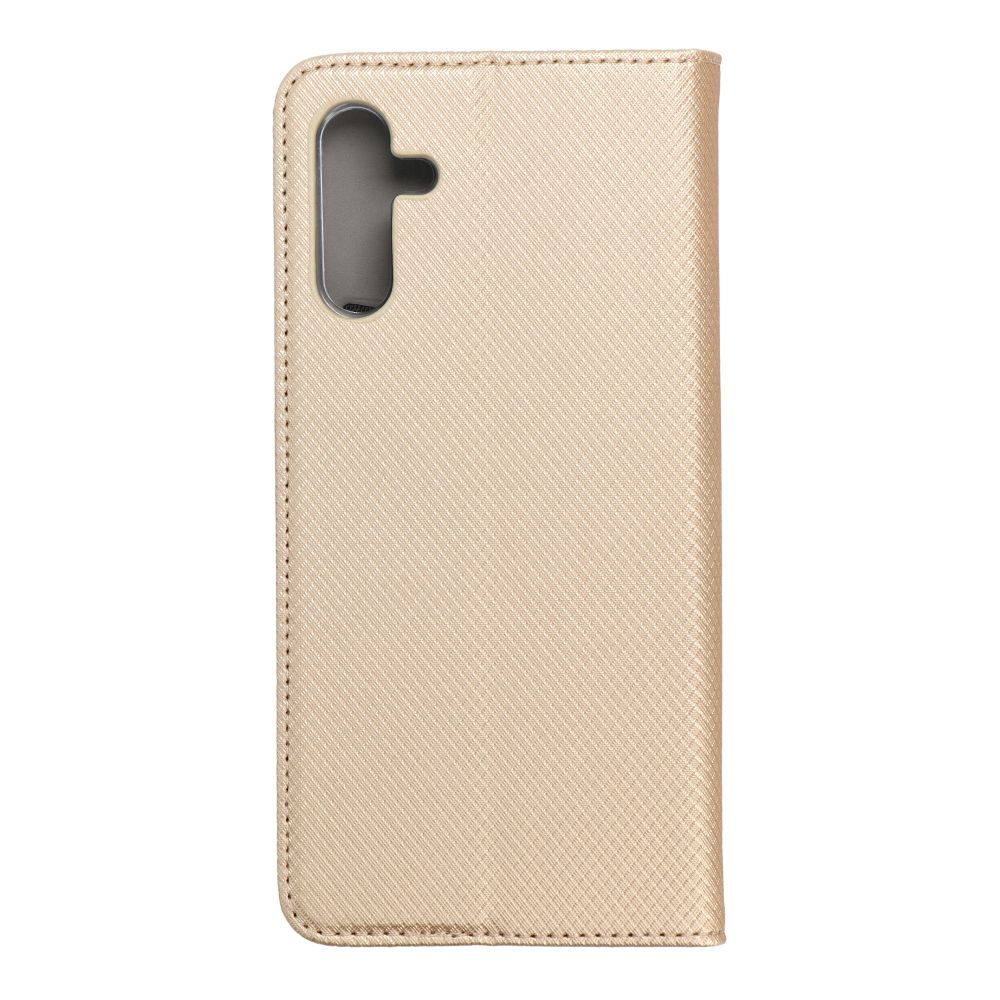Etui zamykane z klapką i magnesem Smart Magnet złoty Samsung Galaxy A04S / 2 Etui zamykane z klapką i magnesem Smart Magnet złoty Samsung Galaxy A04S / 2