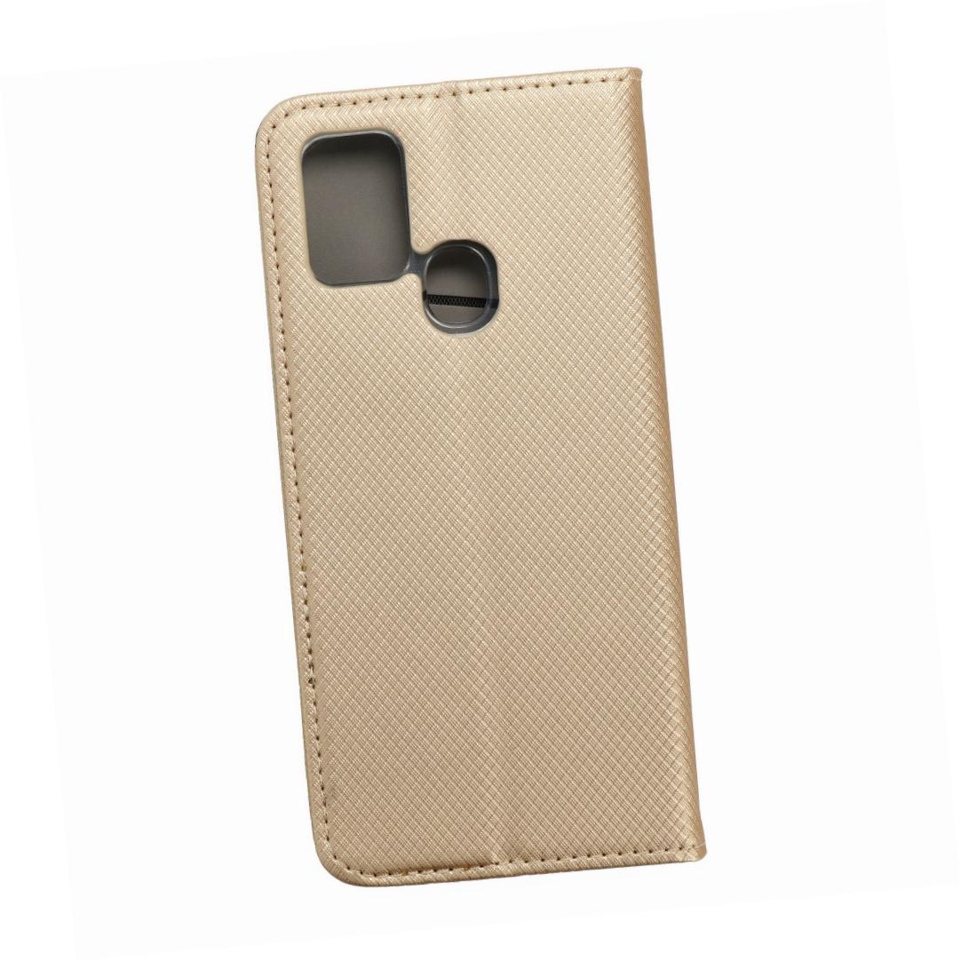 Etui zamykane z klapką i magnesem Smart Magnet złoty Samsung Galaxy A21s Etui zamykane z klapką i magnesem Smart Magnet złoty Samsung Galaxy A21s