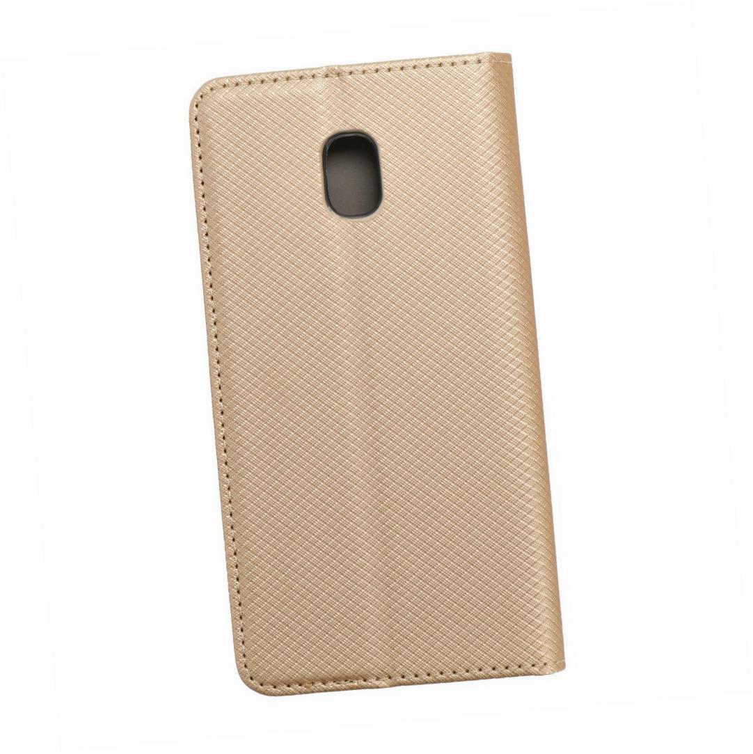 Etui zamykane z klapk� i magnesem Smart Magnet z�oty Samsung Galaxy J3 2017
