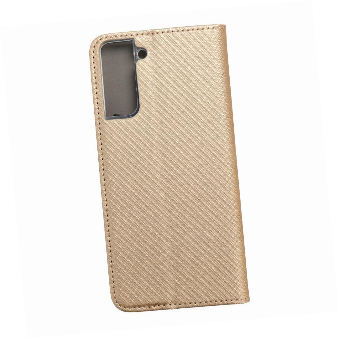 Etui zamykane z klapk� i magnesem Smart Magnet z�oty Samsung s21 Plus