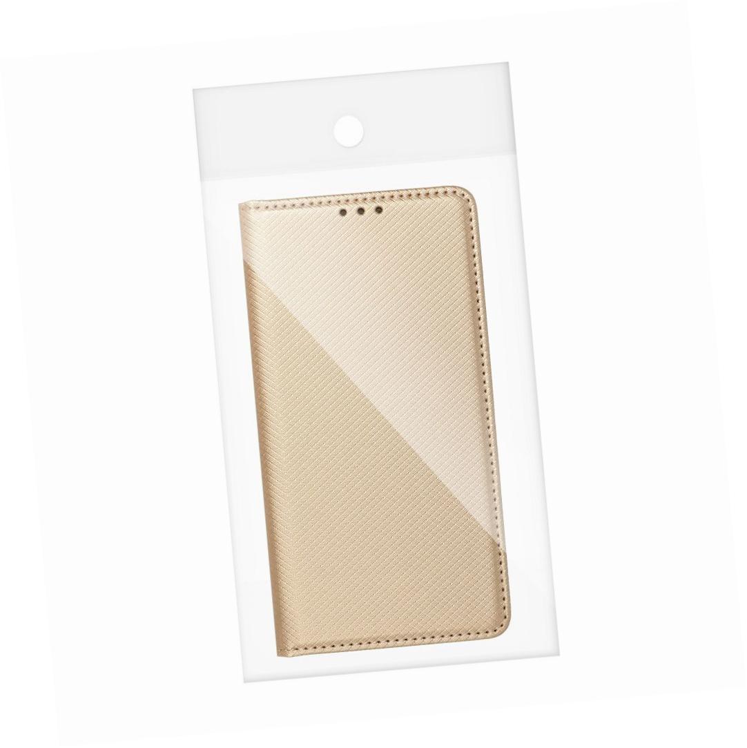Etui zamykane z klapk� i magnesem Smart Magnet z�oty Xiaomi 12 Lite
