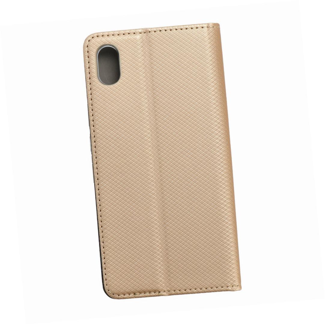 Etui zamykane z klapk� i magnesem Smart Magnet z�oty Xiaomi Redmi 7A