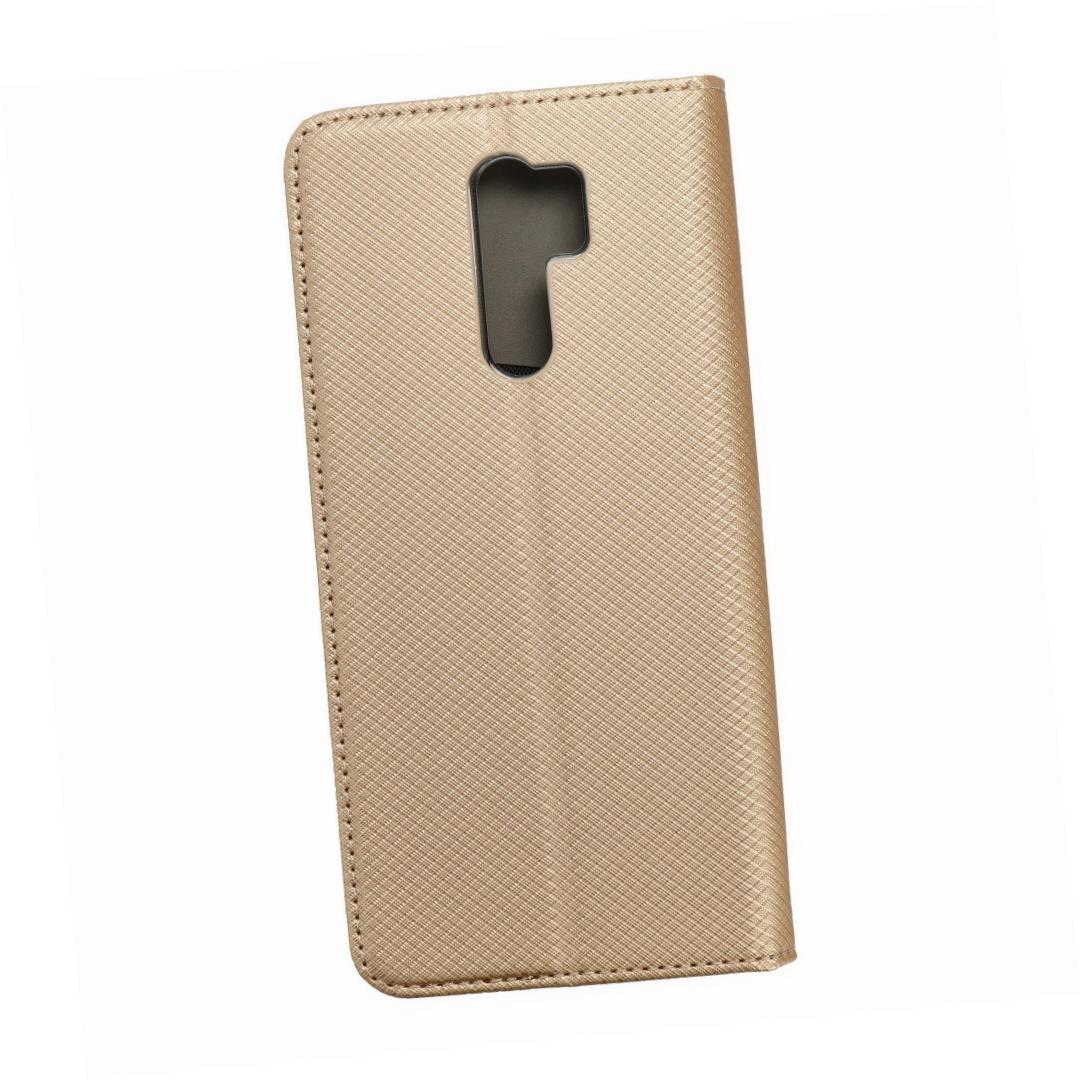 Etui zamykane z klapk� i magnesem Smart Magnet z�oty Xiaomi Redmi 9