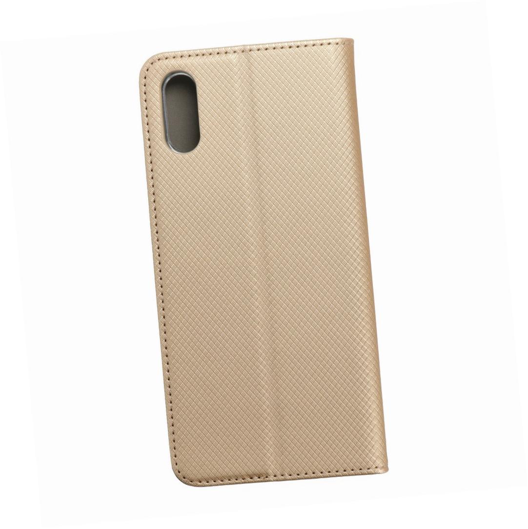Etui zamykane z klapk� i magnesem Smart Magnet z�oty Xiaomi Redmi 9A