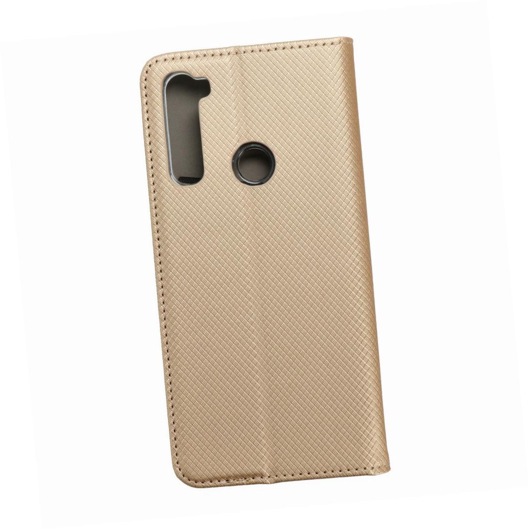 Etui zamykane z klapk� i magnesem Smart Magnet z�oty Xiaomi Redmi Note 8T