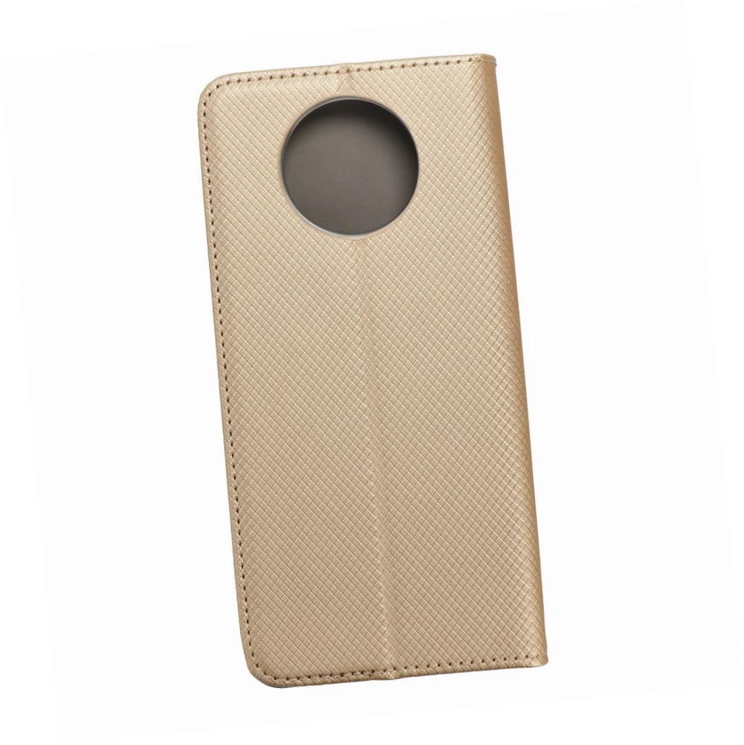 Etui zamykane z klapk� i magnesem Smart Magnet z�oty Xiaomi Redmi Note 9T 5G